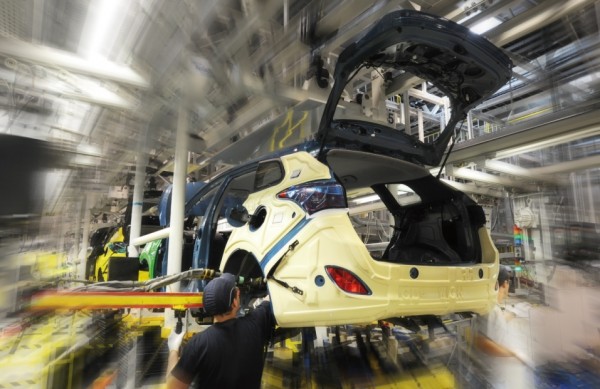 Výroba nové i30 kombi Výroba nového modelu i30 kombi