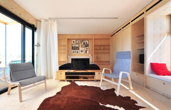 Interiér domu. Zdroj: Airhouse.cz