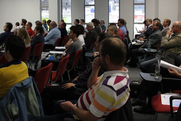 Konference se účastnilo několik desítek zájemců o problematiku efektivní výroby a využití energie. Fotografie: Markéta Gojná