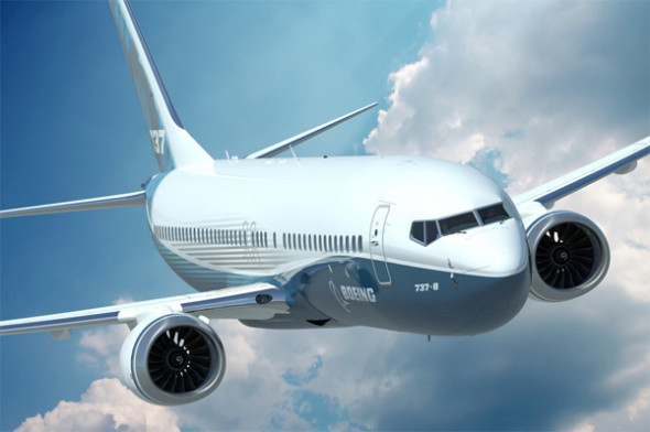 Letoun 737 MAX je reakcí Boeingu na poptávku po menších letadlech s nižší spotřebou. Zdroj: Boeing