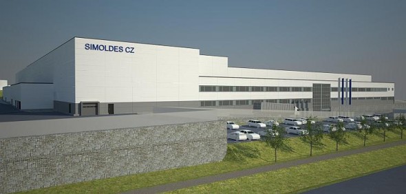 Vizualizace haly Simoldes. Foto: CBRE