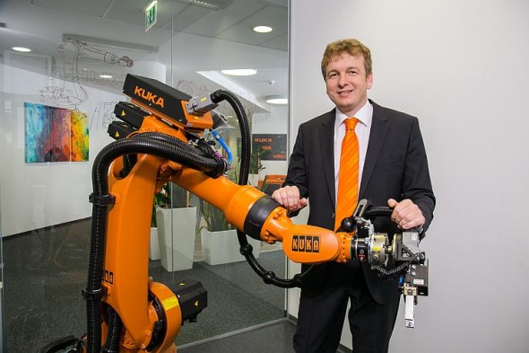 Jindřich Vaňous, ředitel organizační složky KUKA Roboter CEE GmbH. Foto: KUKA