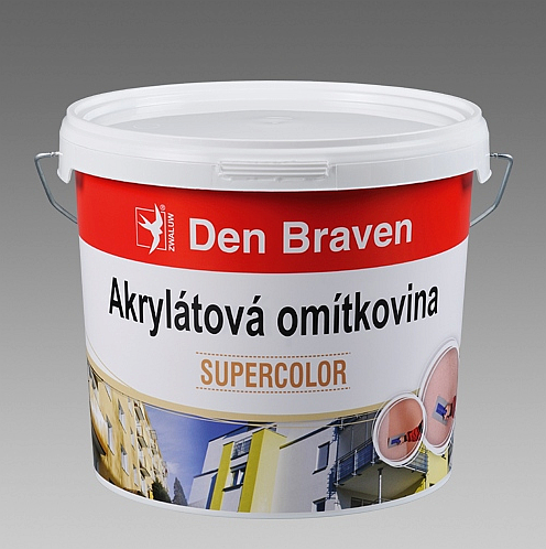 Jedním z v Den Braaven vyráběných produktů je Akrylátová omítkovina drásaná. Foto: Den Braaven