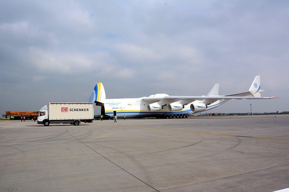 Antonov Mrija ve službách DB Schenker. Foto: DB Schenker