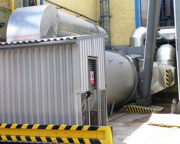 Spalovací komora zabezpečuje pokles emisí plynných složek spalin. Foto: Rockwool