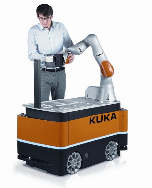 KUKA KMR iiwa. Foto: archiv společnosti KUKA Roboter CEE