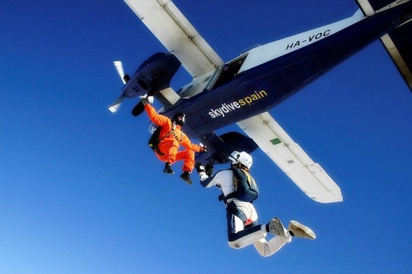 Skydive. Zdroj: GE Aviation