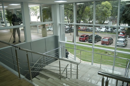 Administrativní budova neziskové nadace Fotec, Brazílie. Foto: Touax