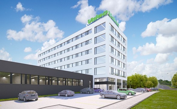 R&D centrum společnosti Valeo v České republice. Vizualizace: Valeo