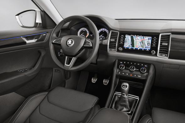 Interiér vozu Škoda Kodiaq Zdroj: media.skoda-auto.com