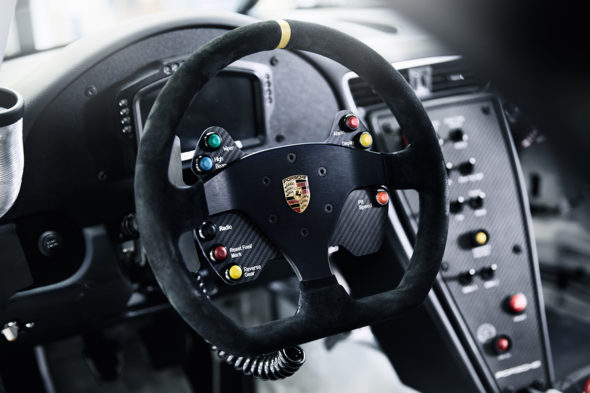 Interiér Porsche 911 GT3 Cup
