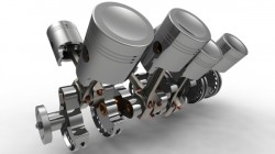 Sestava klikového mechanizmu