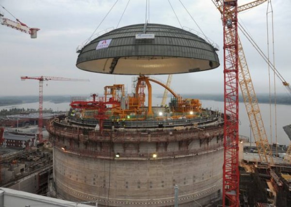 Výstavba reaktoru Olkiluoto 3. Foto: world-nuclear-news.org